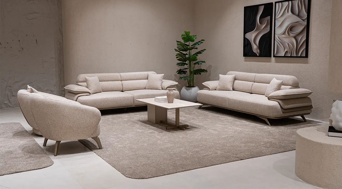vega modern sofa set with bed
