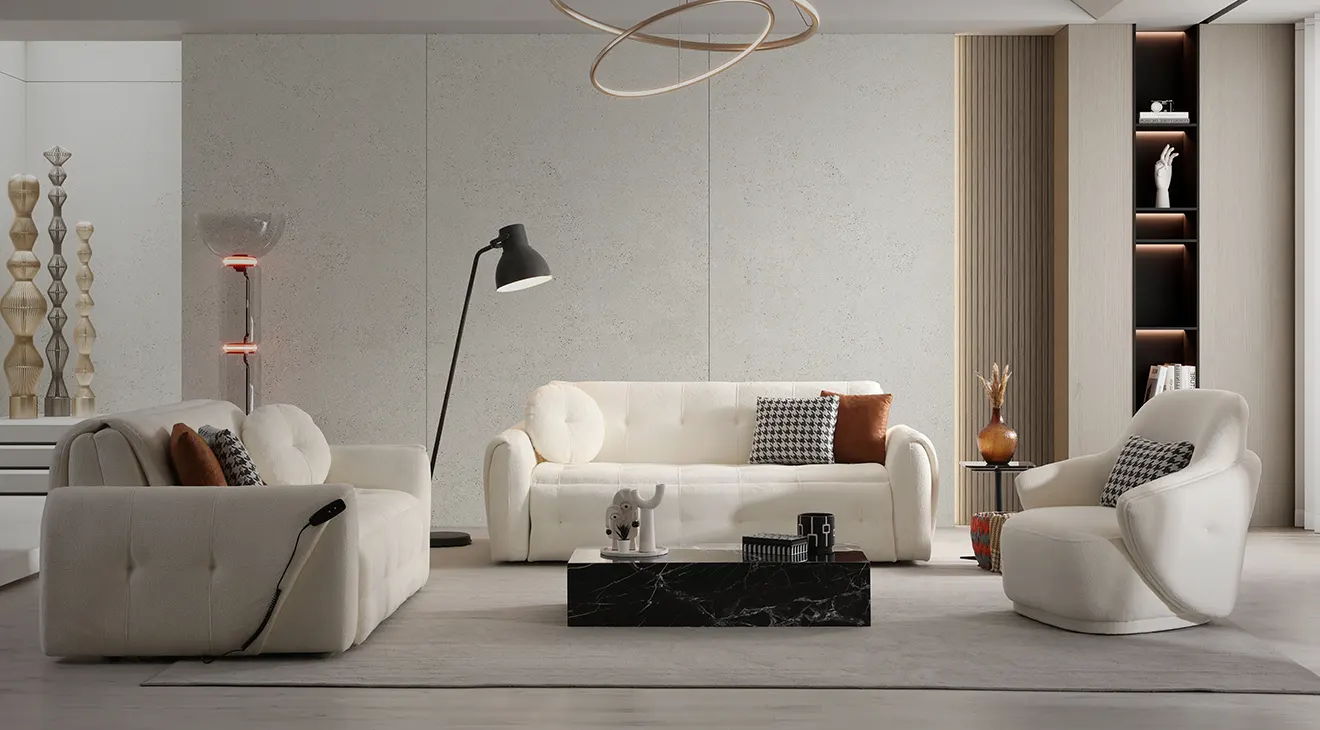 Foldream Mechanism Sofa Set
