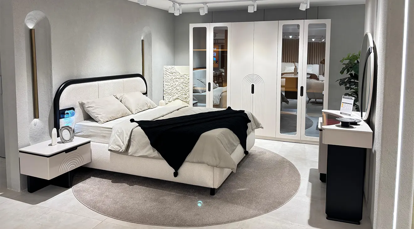 New Madrid 6 Kapaklı Modern Yatak Odası Takımı