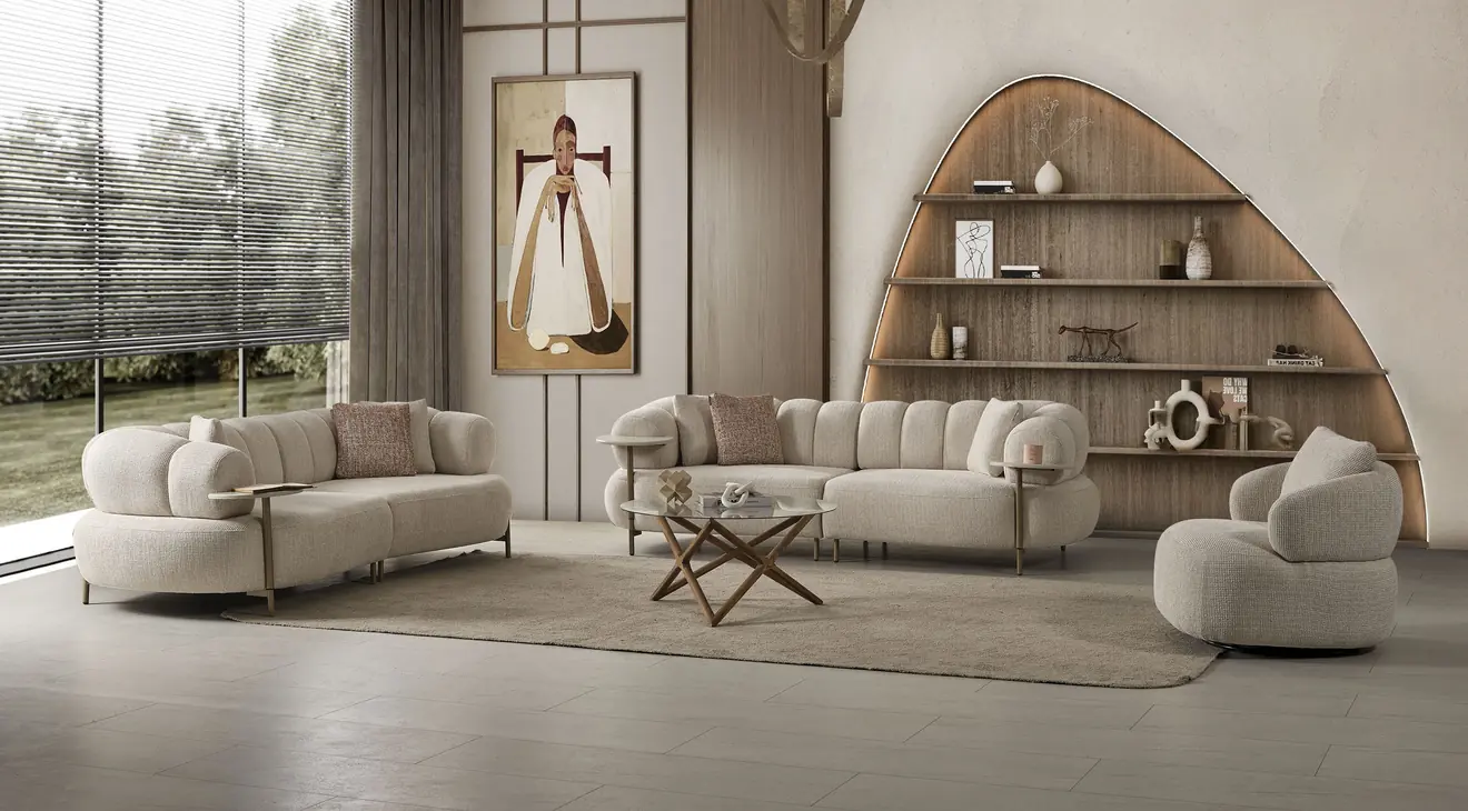 Defne Sleeper Sofa Set