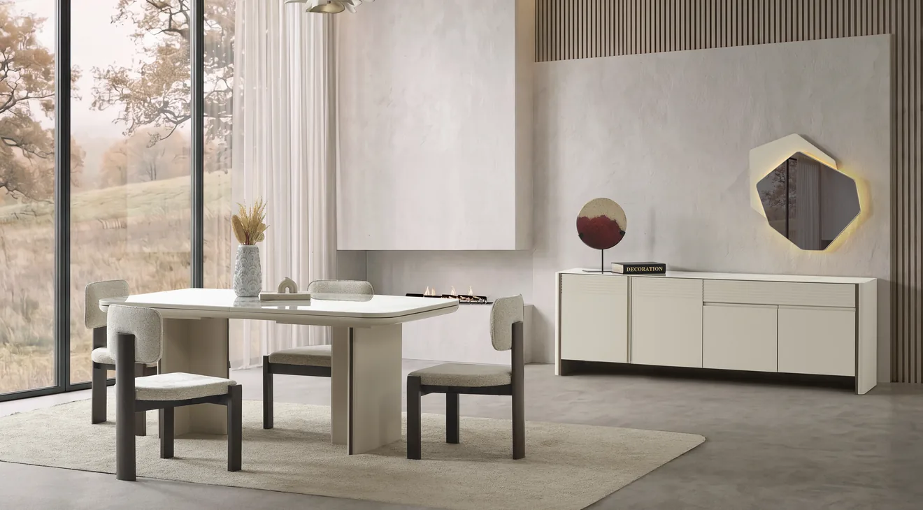Luvia Modern Dining Set