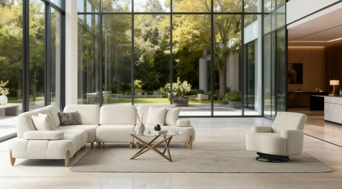 Aura Modern Köşe Koltuk Takımı