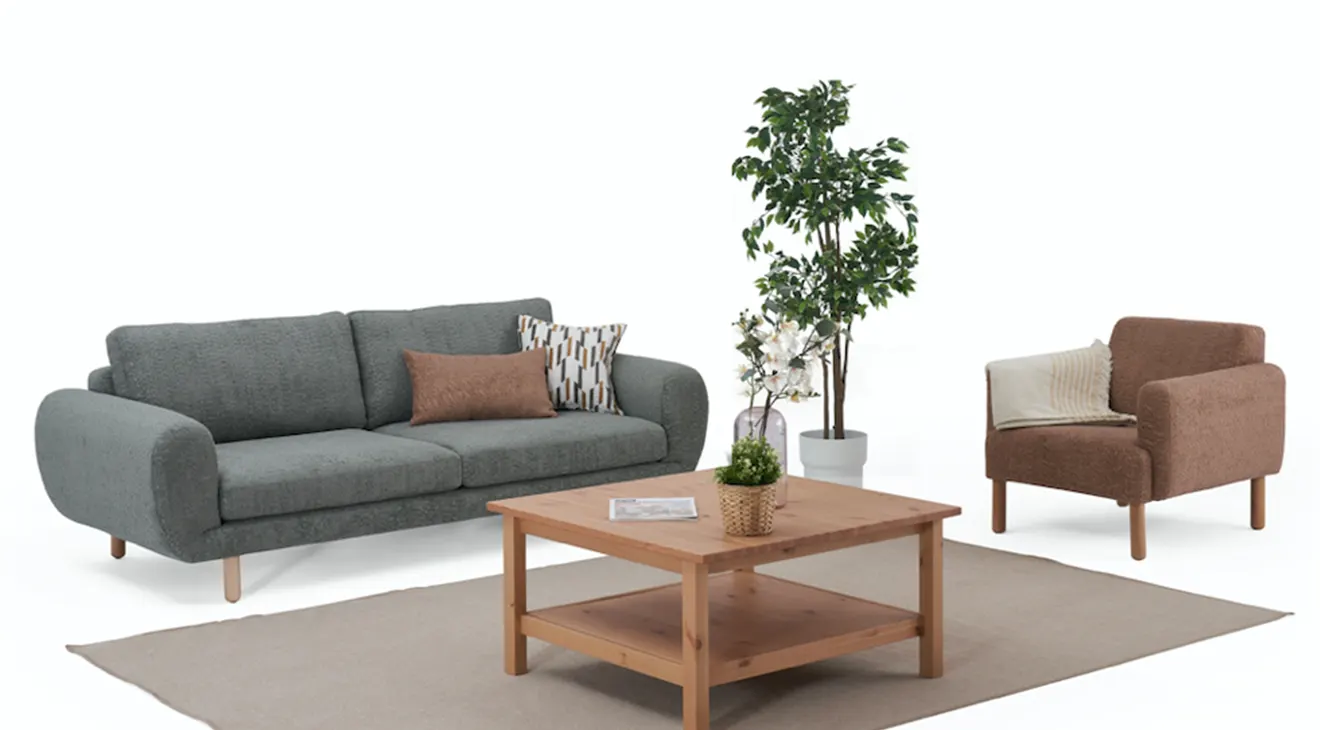 Timy Bohemian Sofa Set