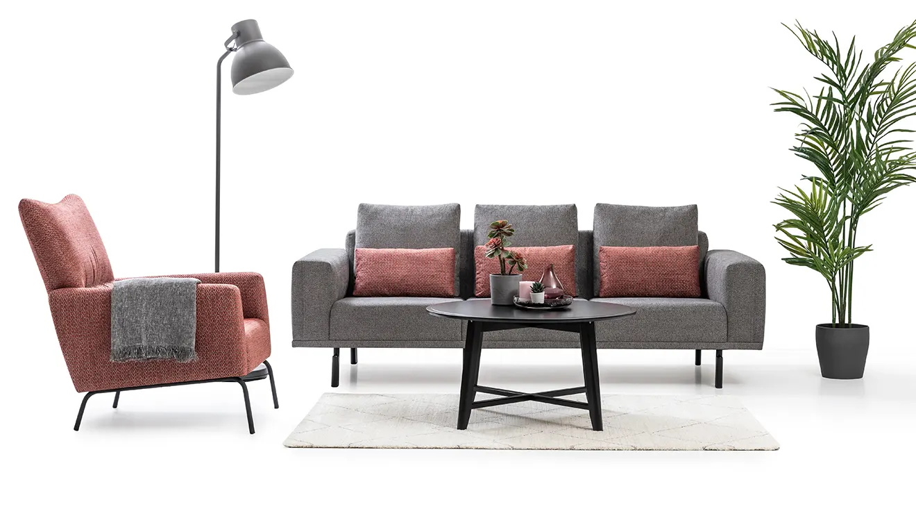 Glenda Modern Sofa Set