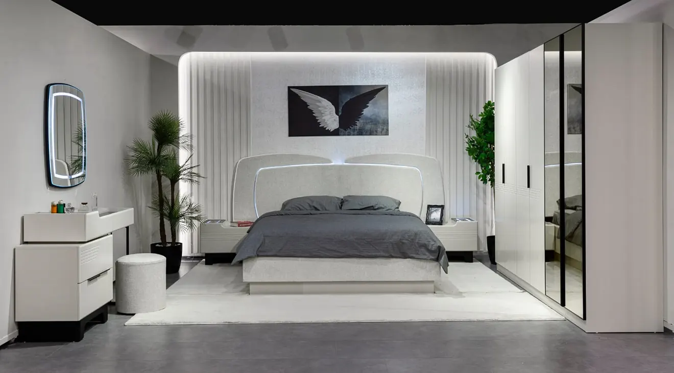 Focus 6 Covered Bedroom Set