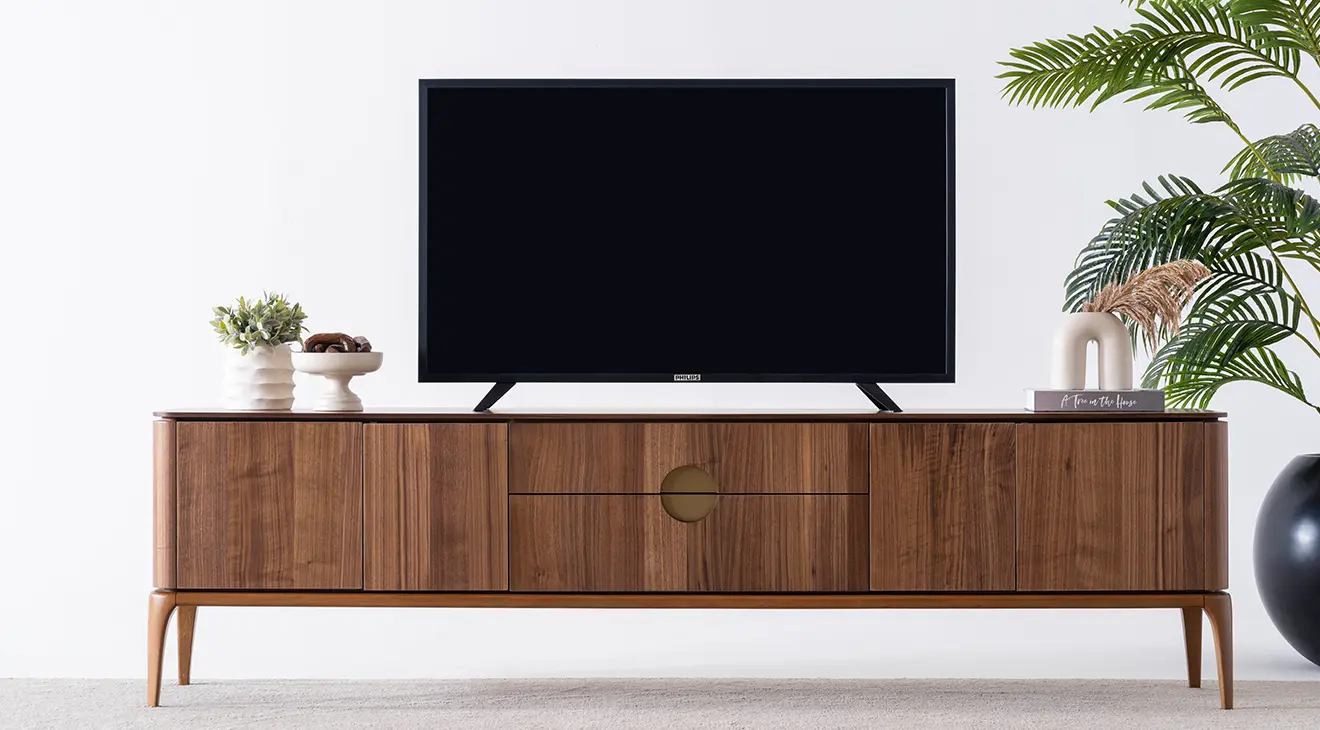 Magnum Walnut TV Unit