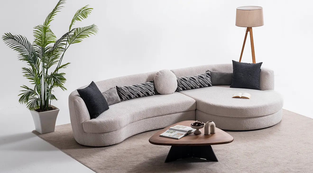 Vega Modern Corner Sofa Set