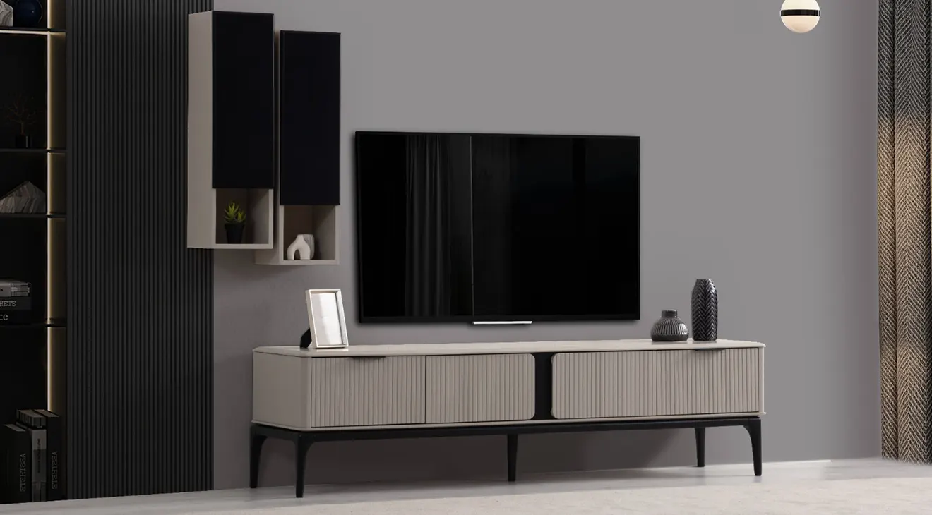 Monalisa Wooden Leg TV Unit