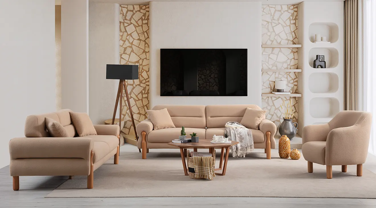 Neron Bohemian Sofa Set