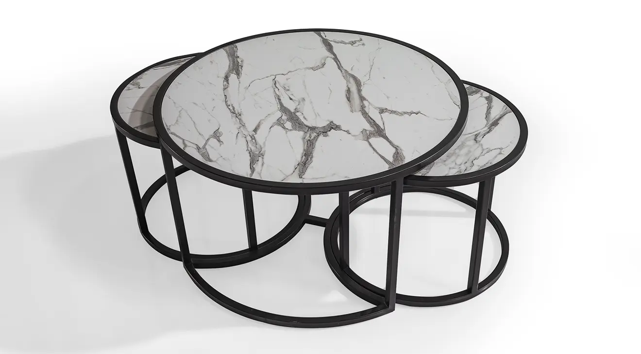 Mostar Metal Leg Coffee Table