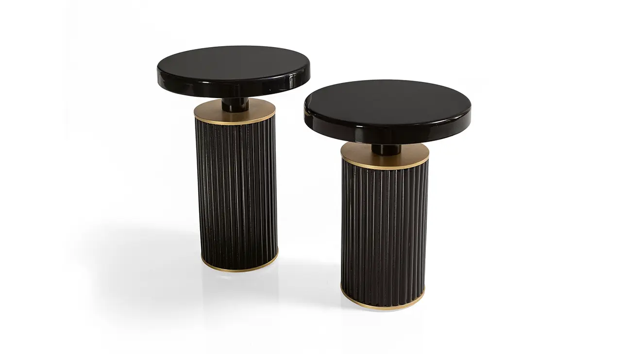 Efes Anthracite Side Table