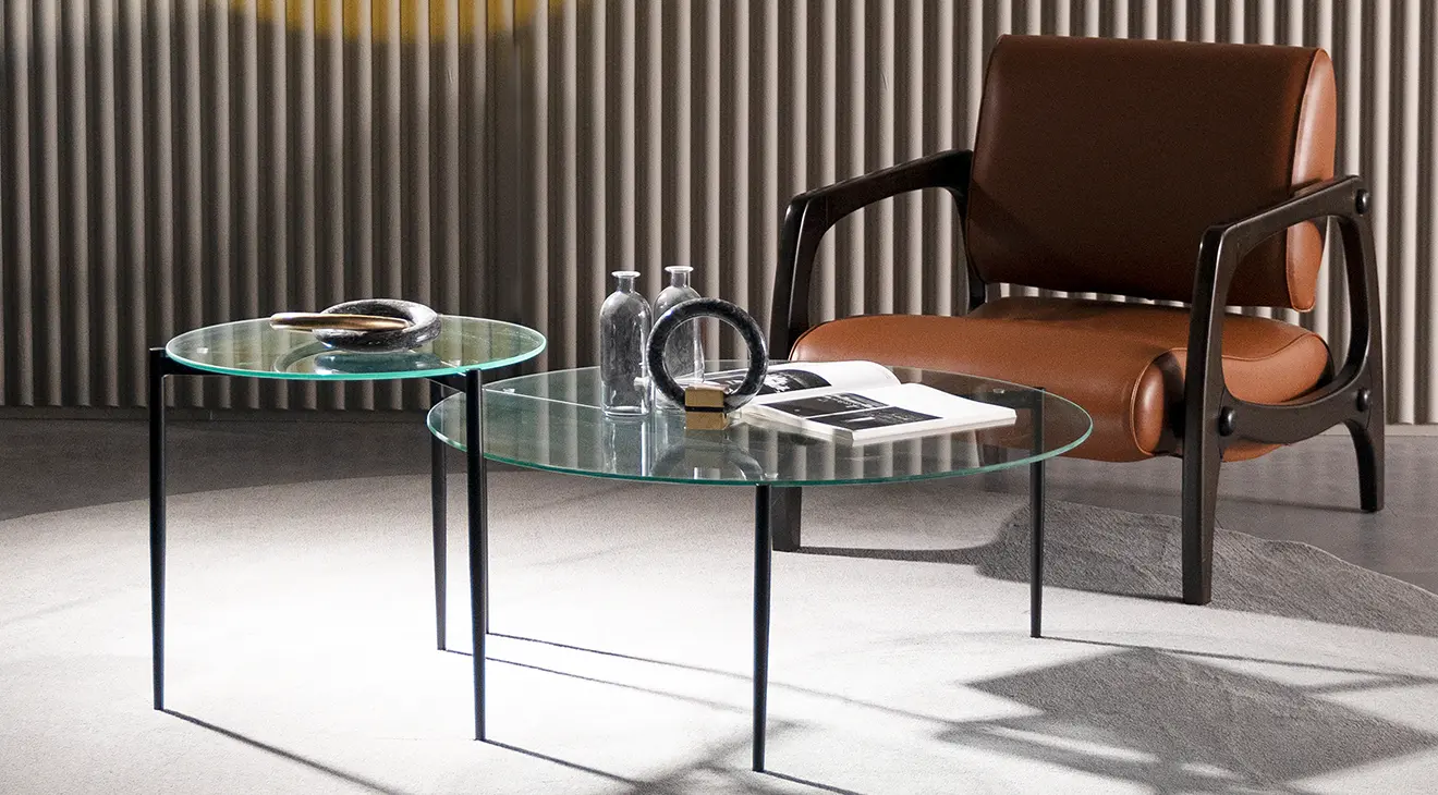 Naty Metal Leg Coffee Table