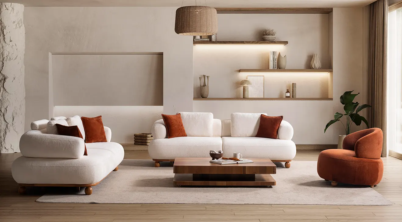 Exen Modern Sofa Set