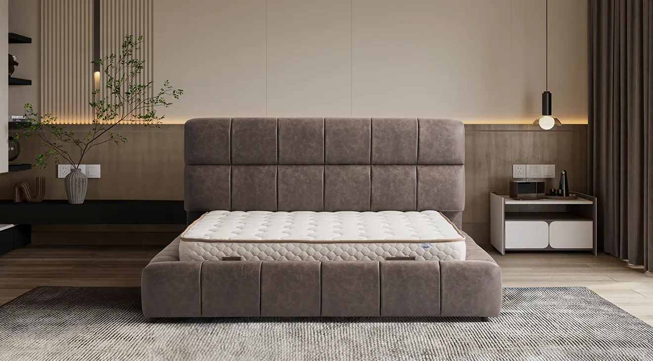 Jasmin Bed Base Headboard Set
