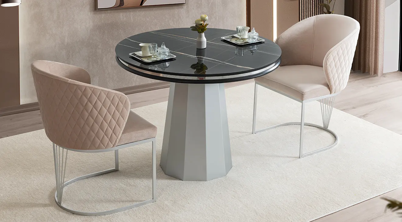 Glaxsy Round Dining Table