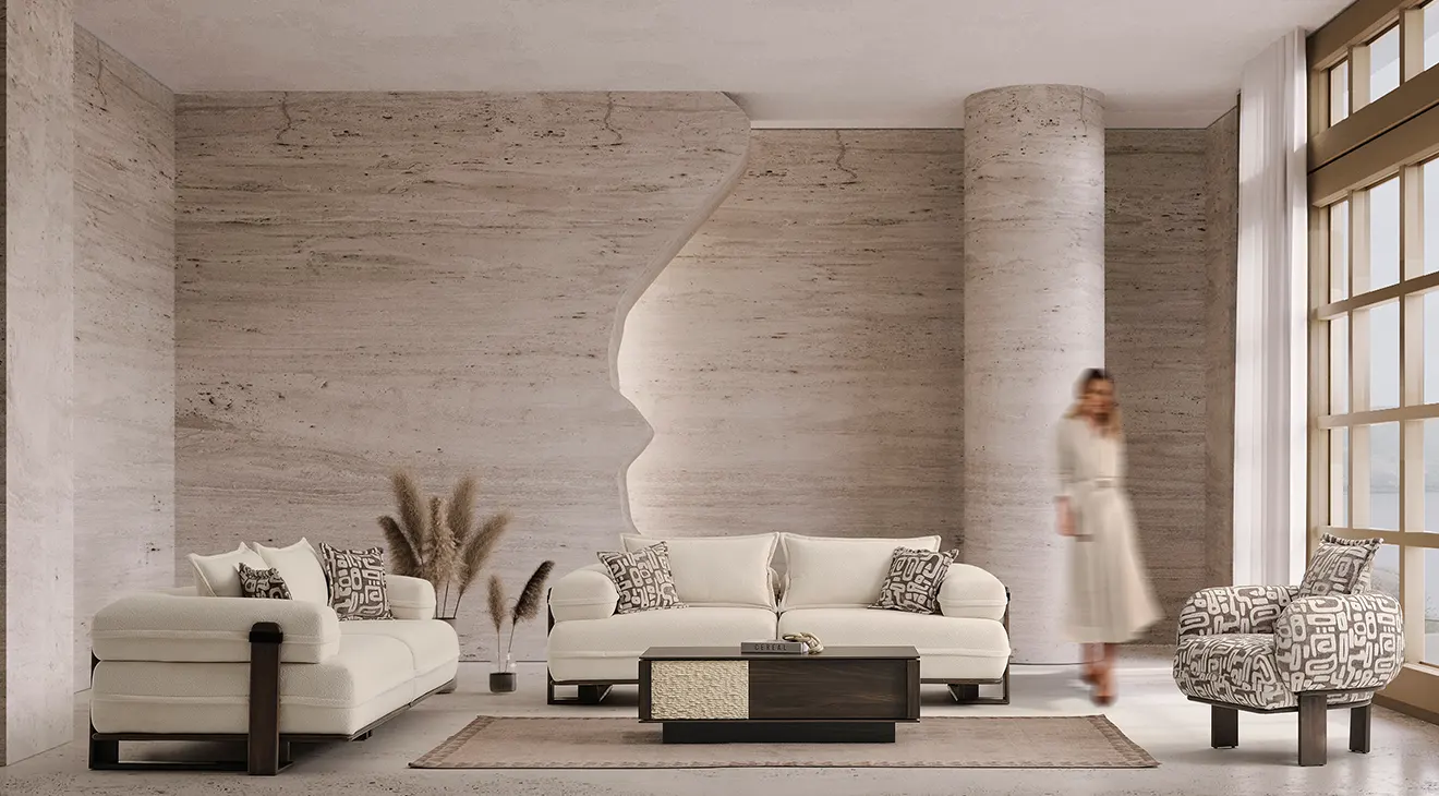 Aden Modern Sofa Set