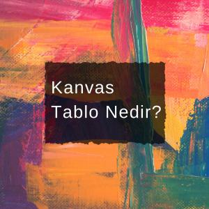 What is a canvas painting?
