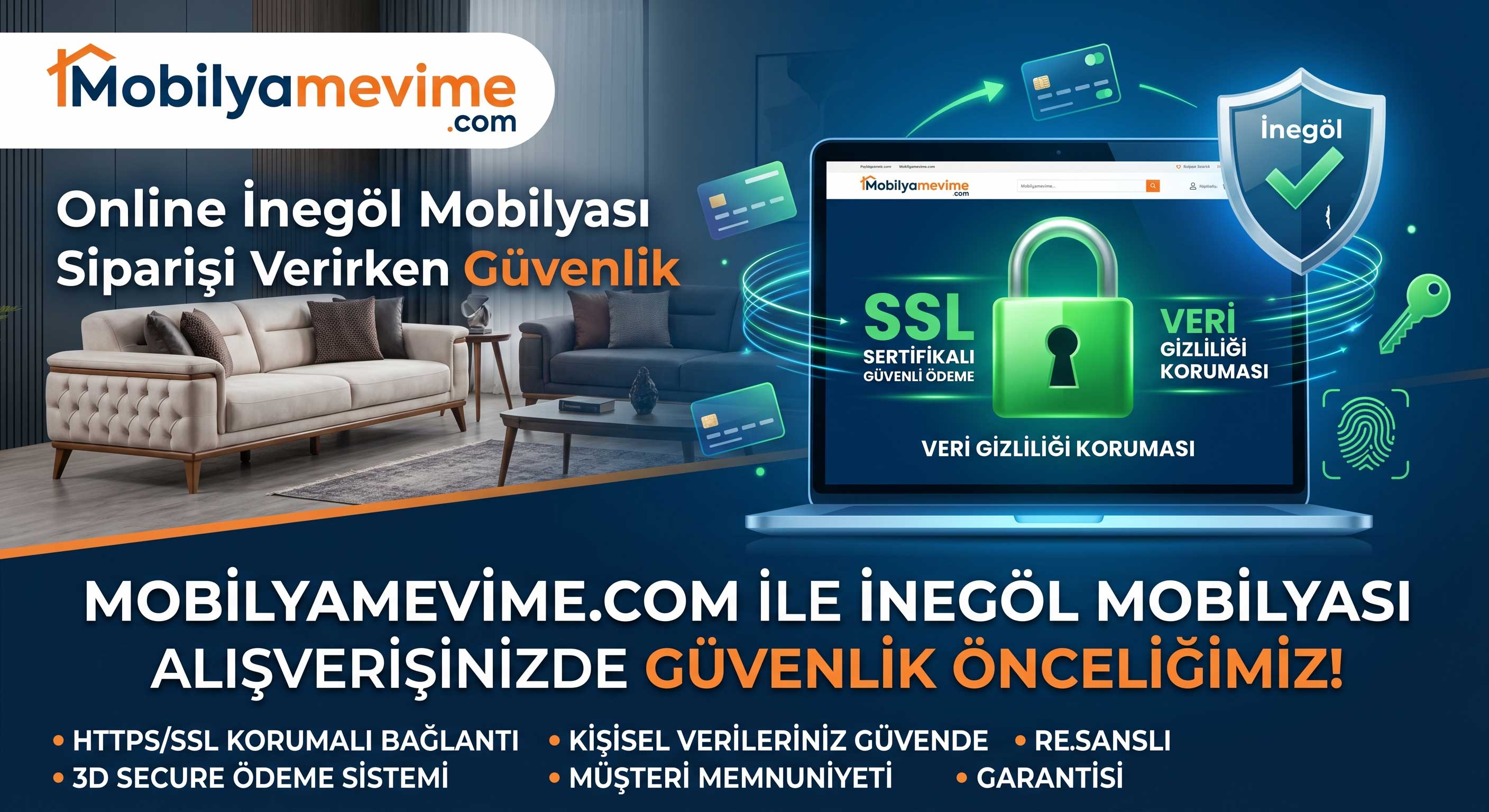 Online İnegöl Mobilyası Siparişi Verirken Güvenlik