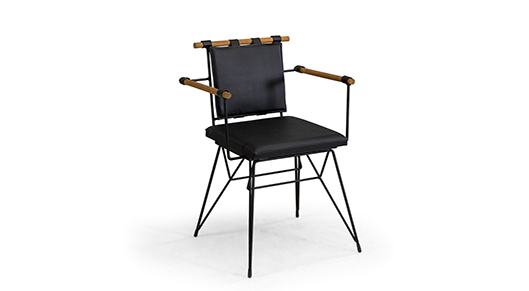 İron Wood Metal Ayaklı Sandalye