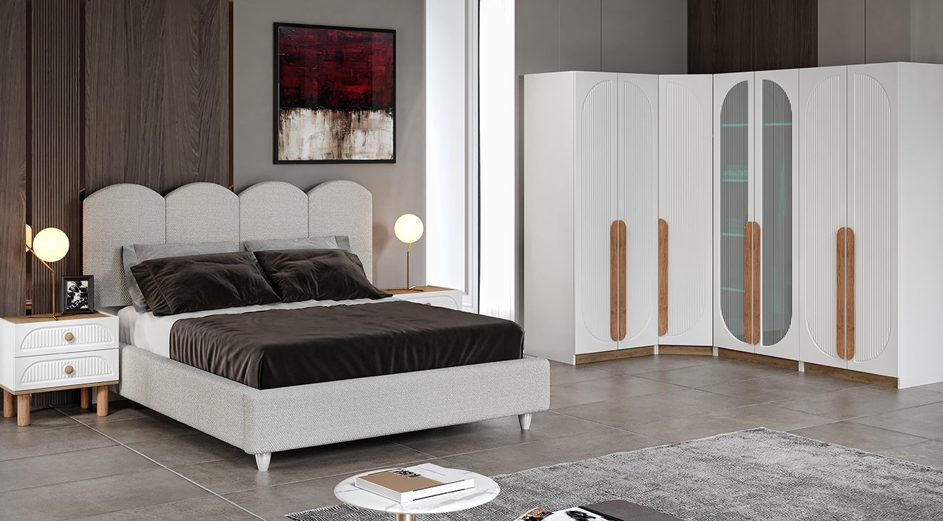 Şile Aytaş Corner Bedroom Set
