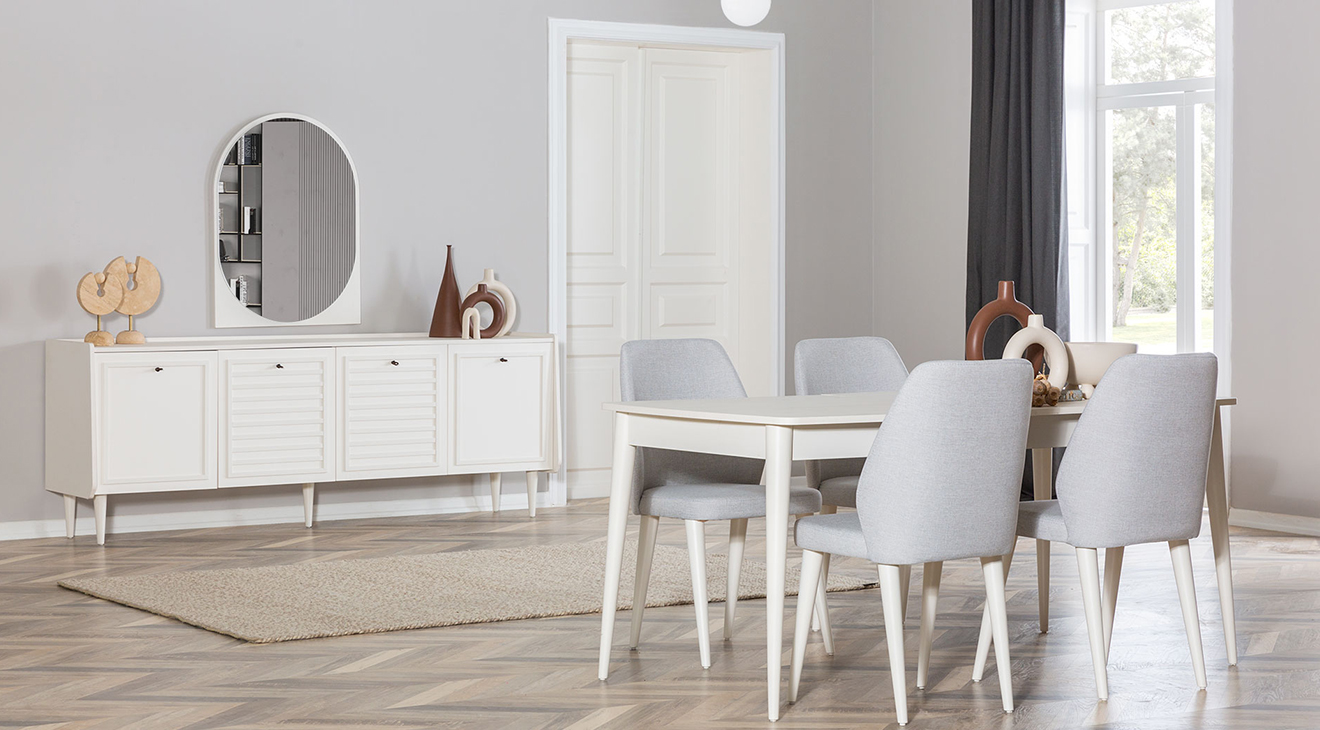 Agra Modern Dining Room Set