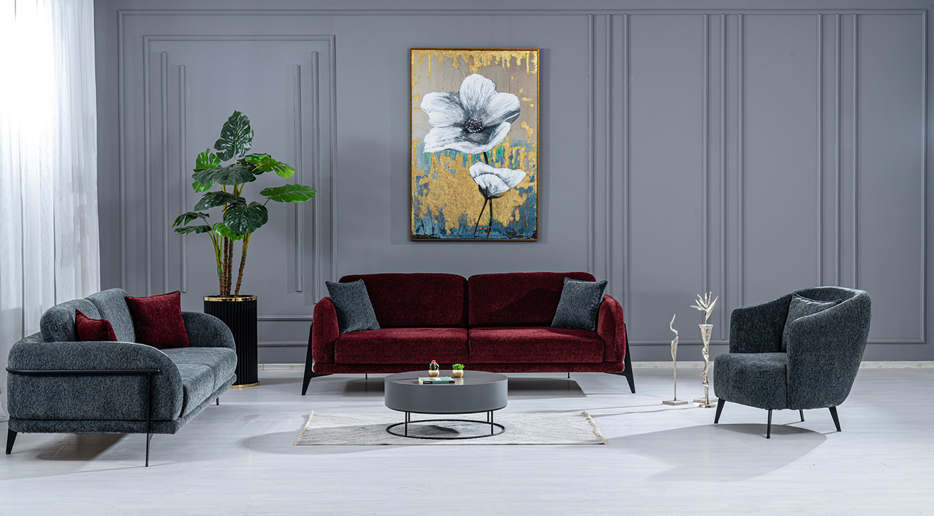 Alessa Modern Sofa Set