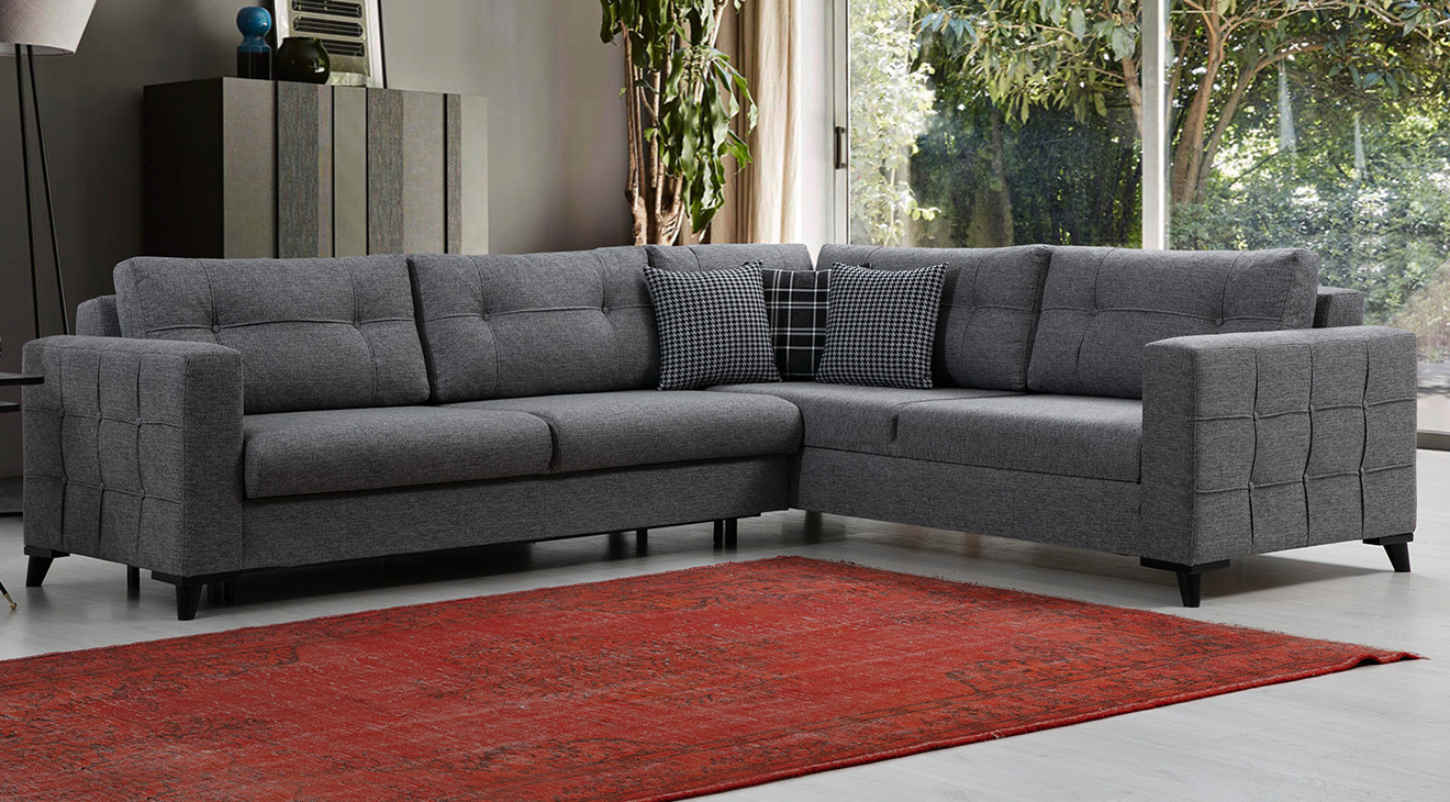 Alya Corner Sofa Set