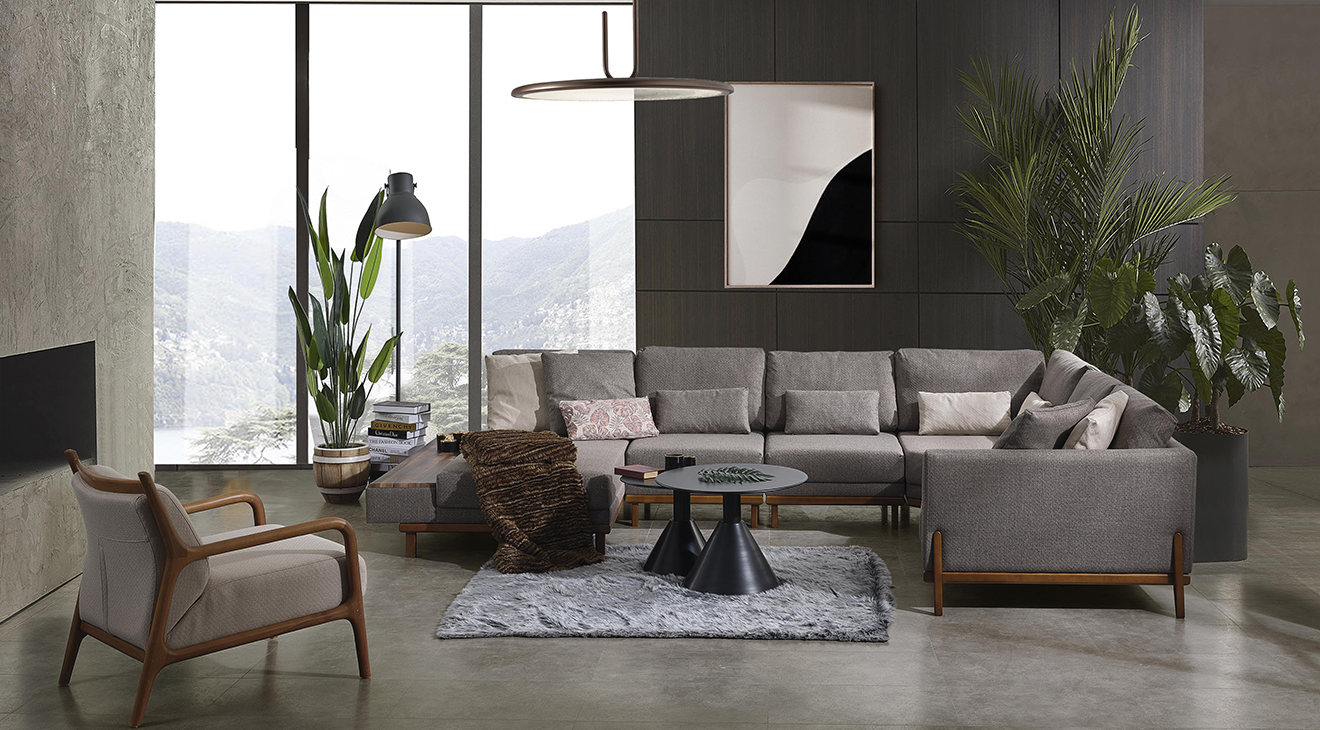 Argemon Coffee Table Corner Sofa