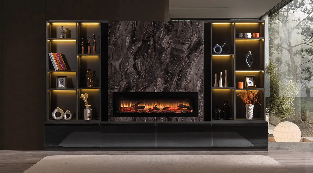 Arya Fireplace TV Unit