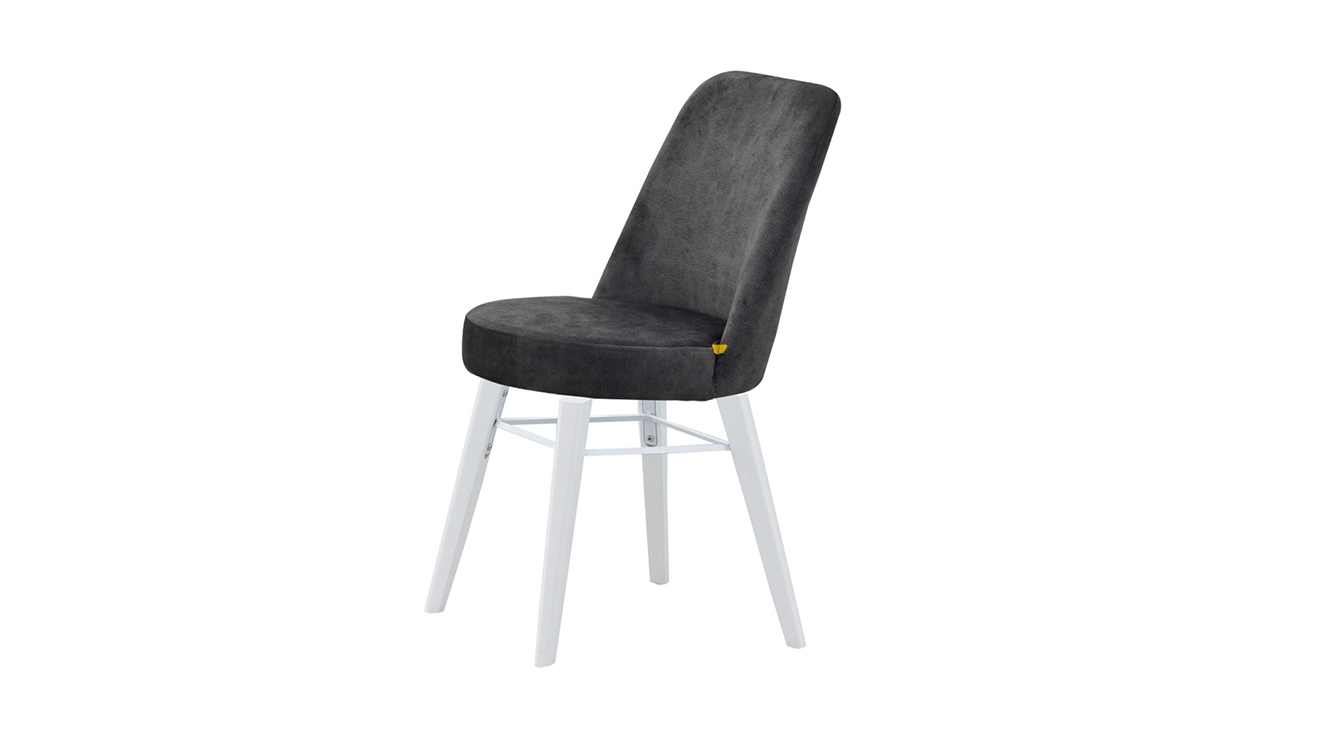 Asgold Gray White Chair