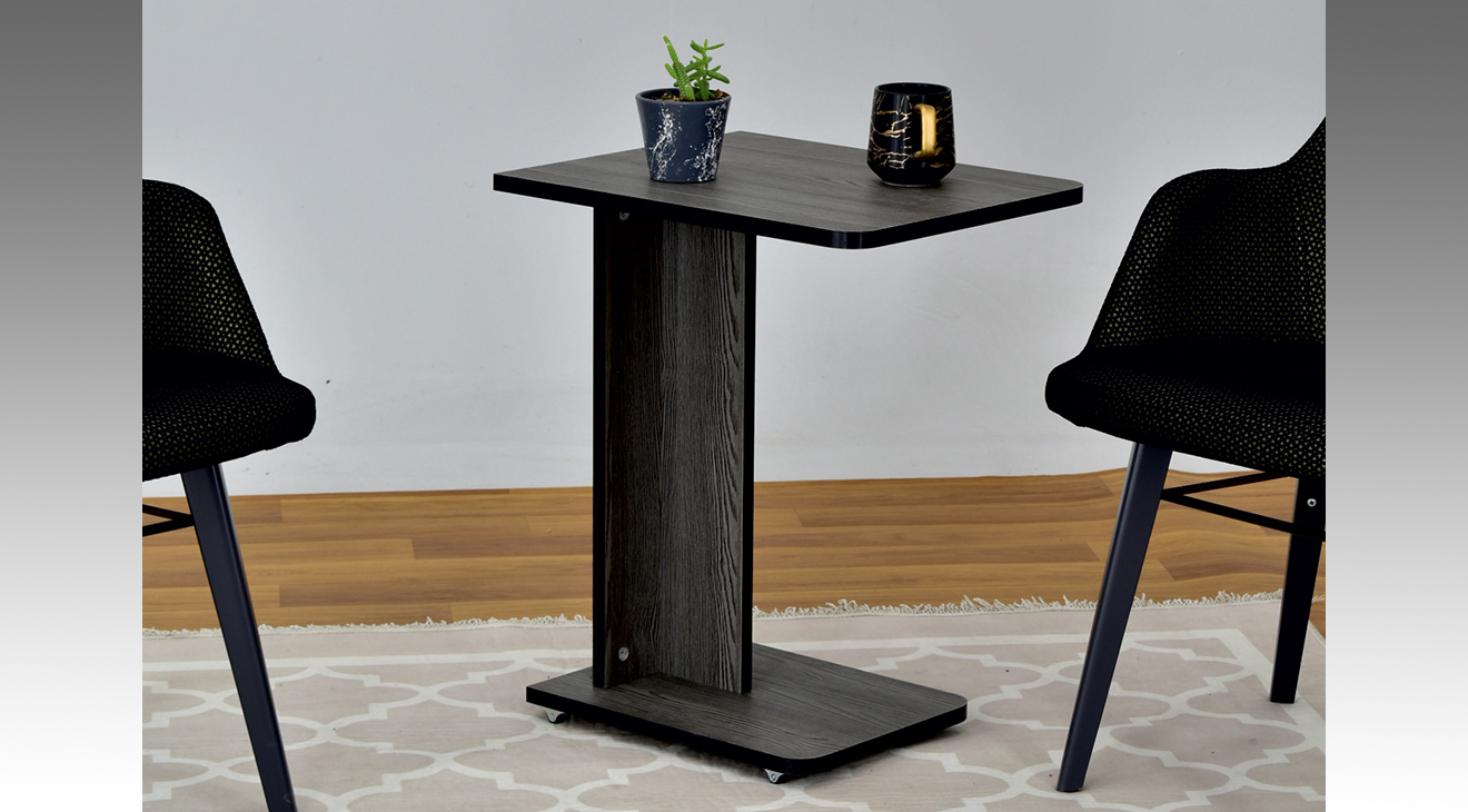 Babil Wheeled Side Table