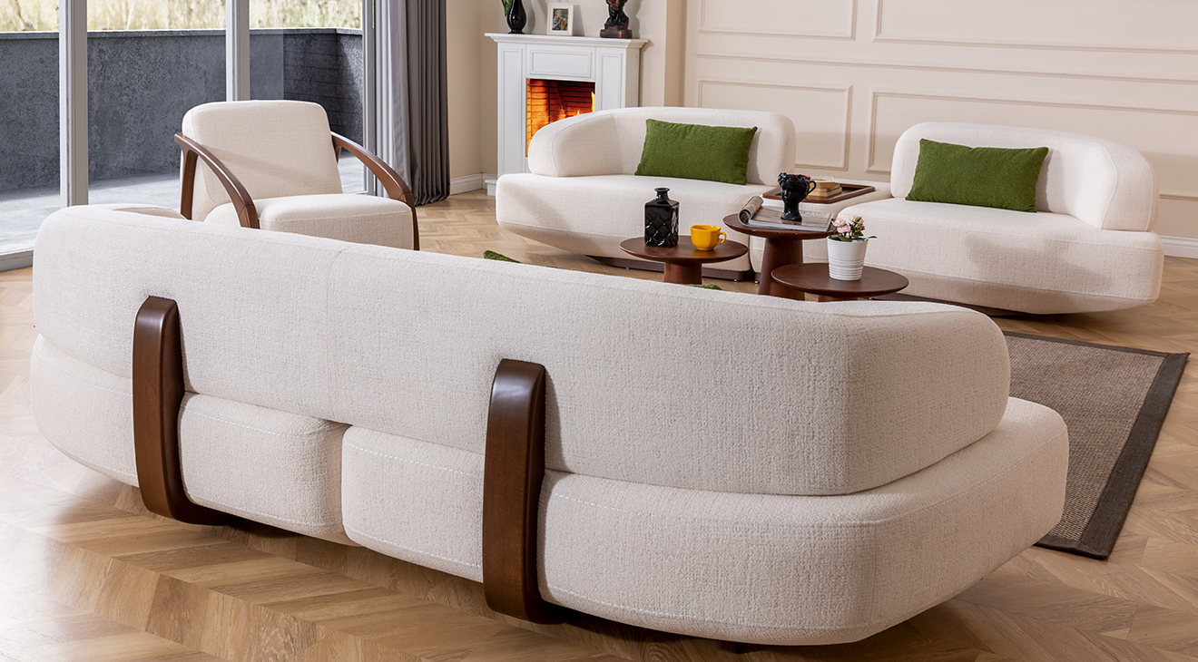 Bahar Modern Sofa Set