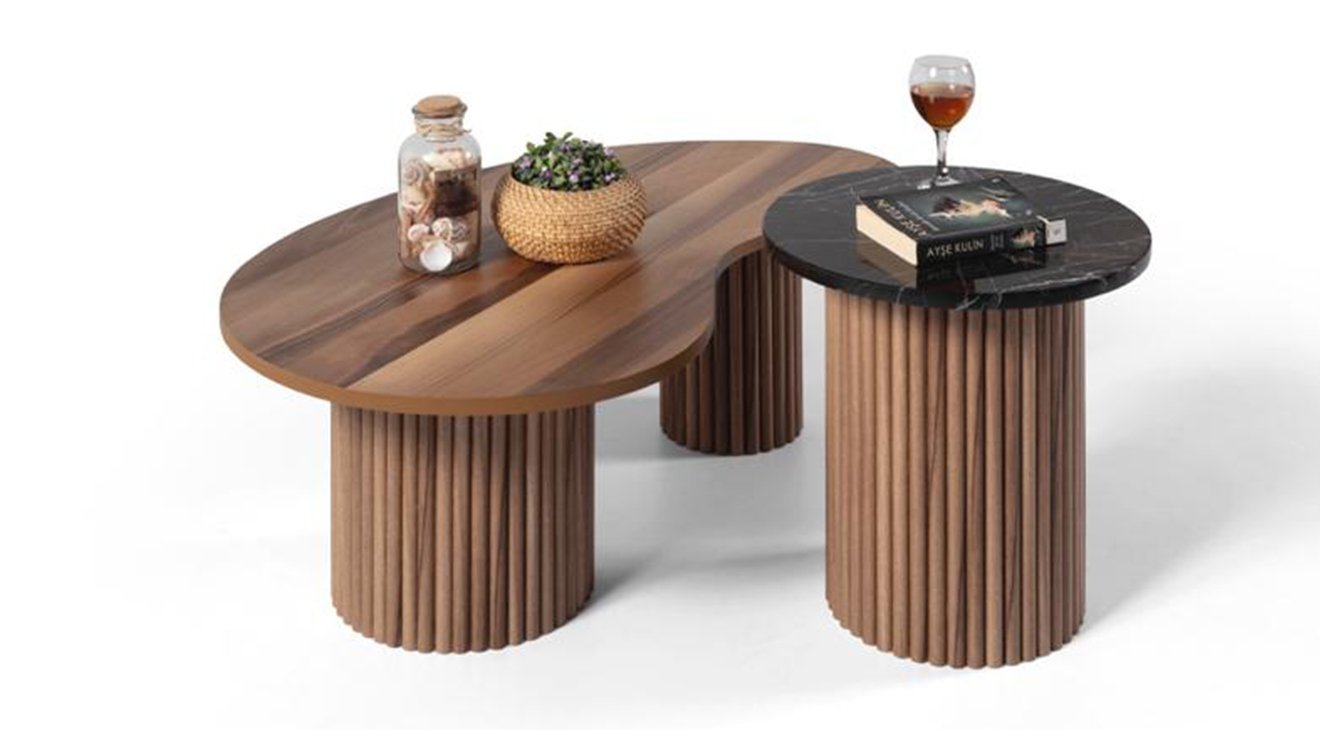 Belda Walnut Coffee Table