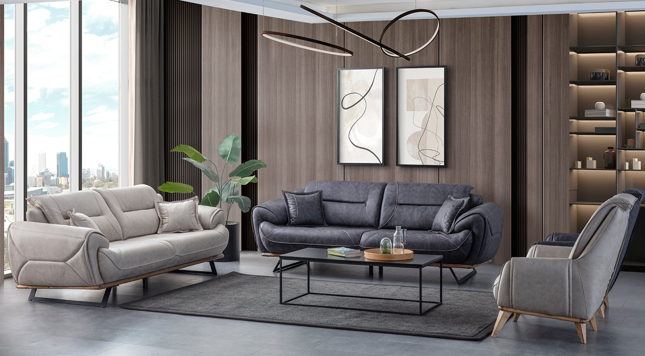 Bentley Modern Sofa Set