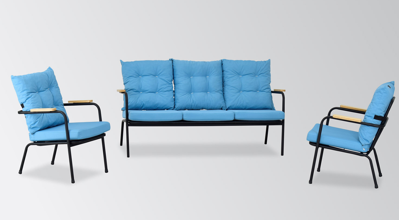 Bey Blue Balcony Set 2