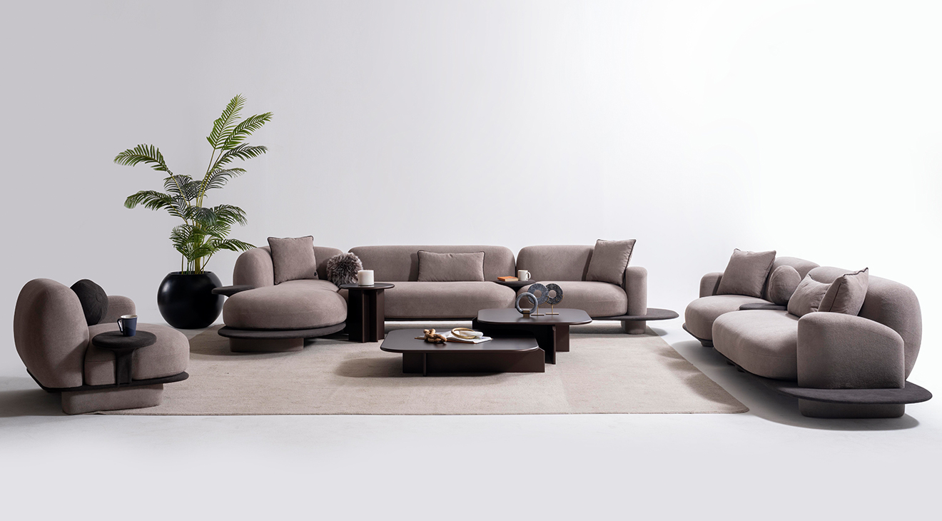 Bonbon Corner Sofa Set