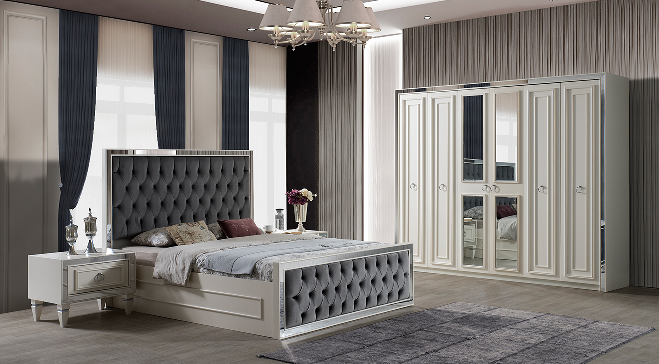 Bornova Art Deco Bedroom Set