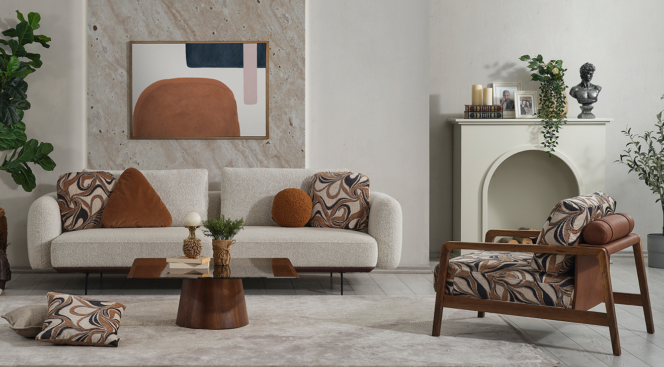 Bubble Modern Sofa Set