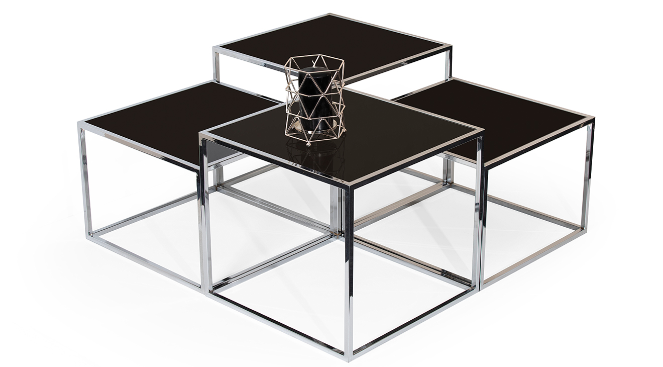 Bulmaca Silver Coffee Table