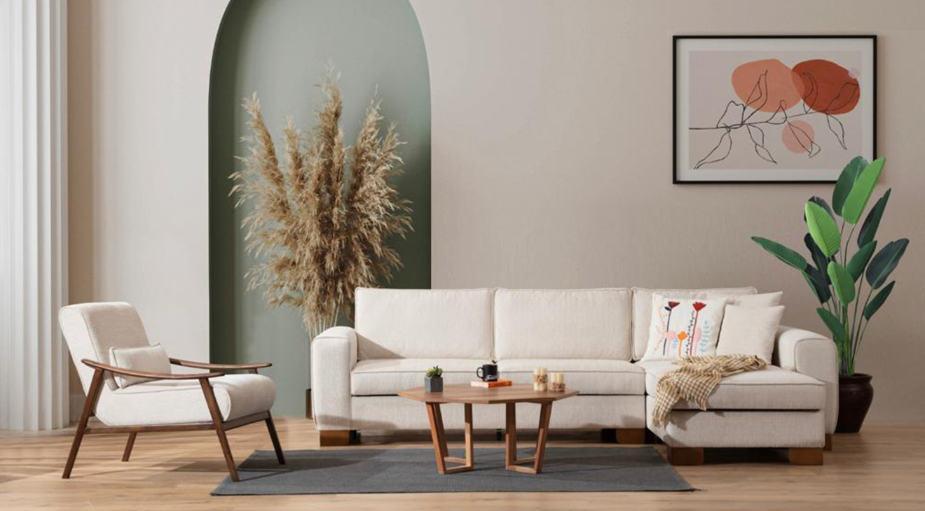 Butterfly Relax Corner Sofa Set