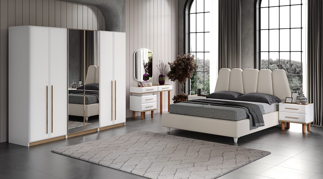 Camlica 6-Door Bedroom Set