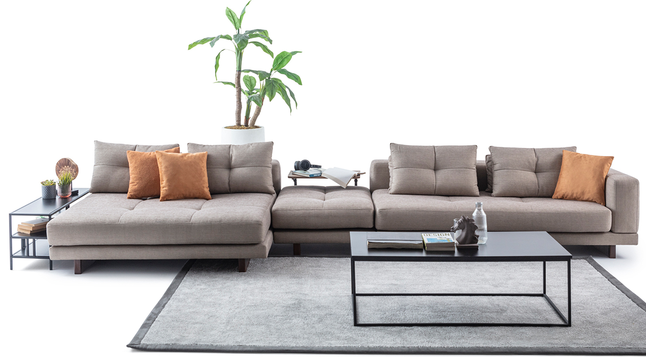 Colosseum Relax Modern Corner Sofa Set
