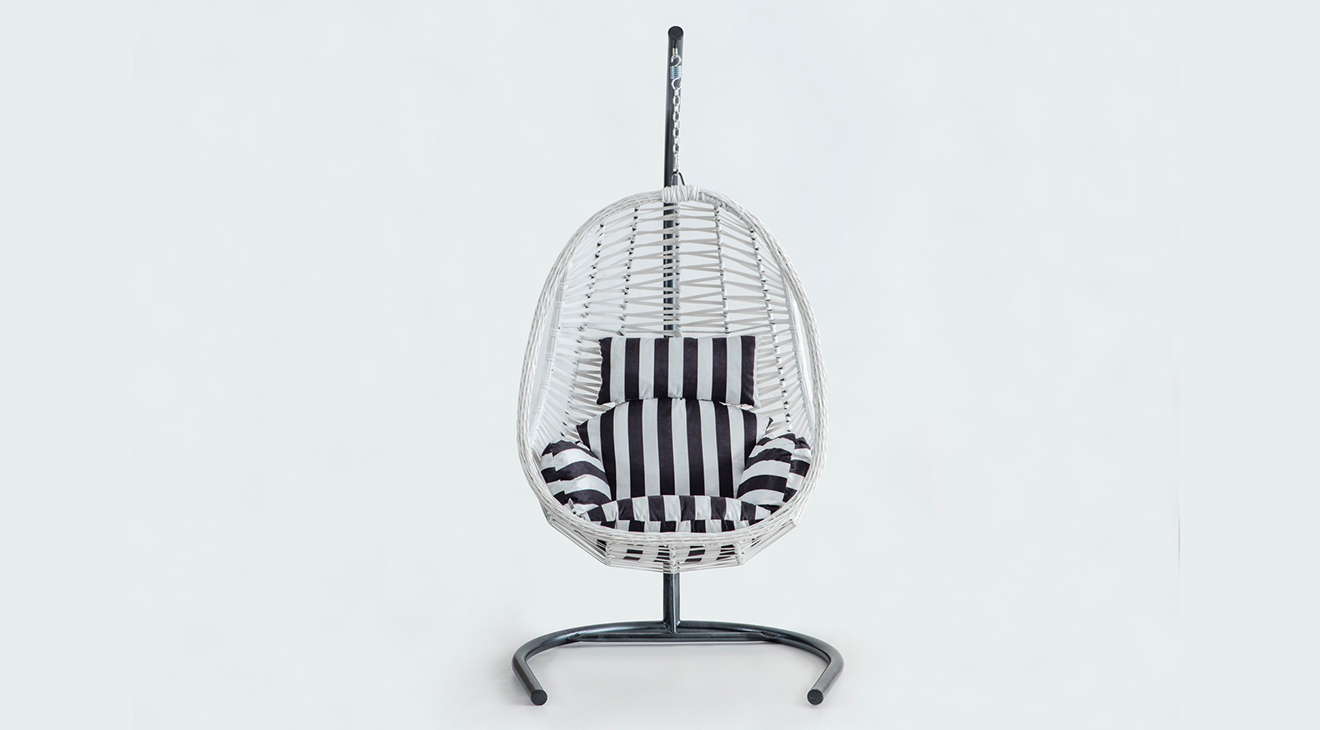 Cosmo Single White Swing