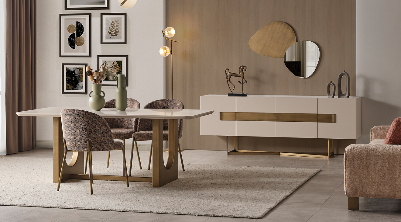 Doruk Modern Dining Room Set