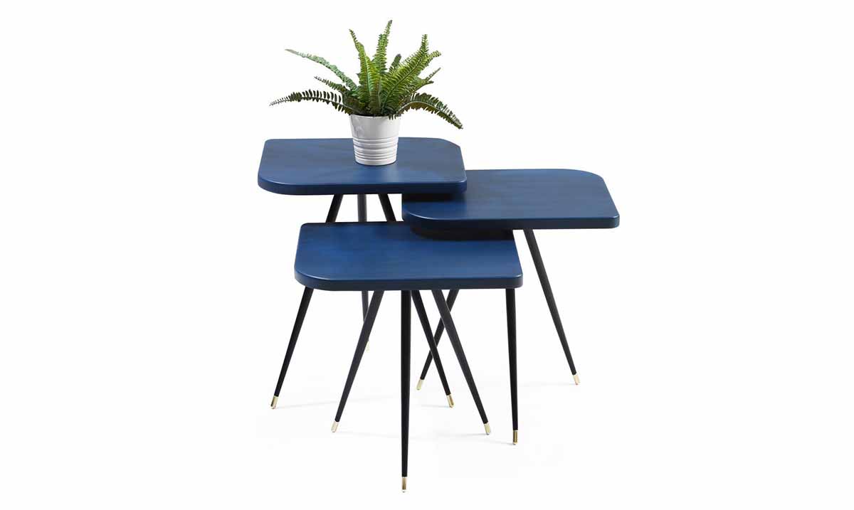 Ege Side Table (Metal Leg)