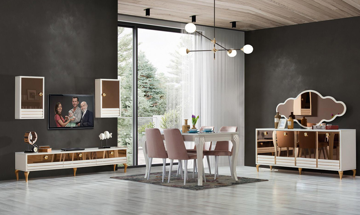 Funda Moonstone Dining Room Set