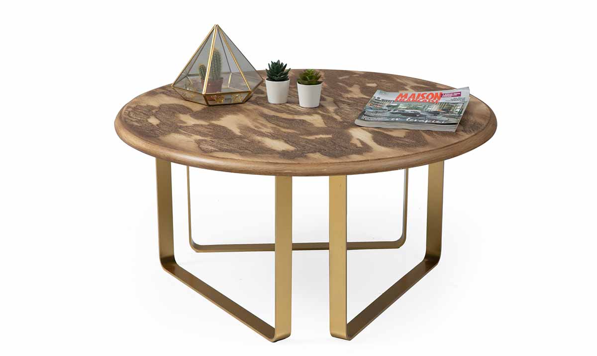 Harmony Coffee Table (Metal Leg)