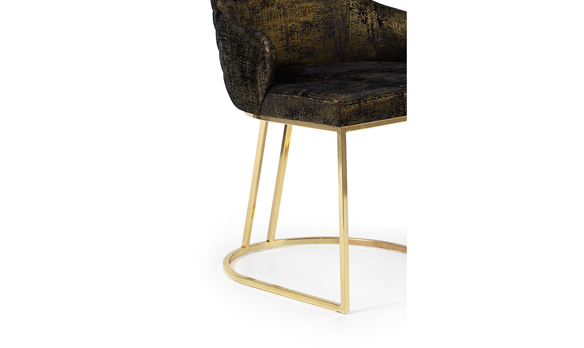 Luaca Gold Ayaklı Sandalye