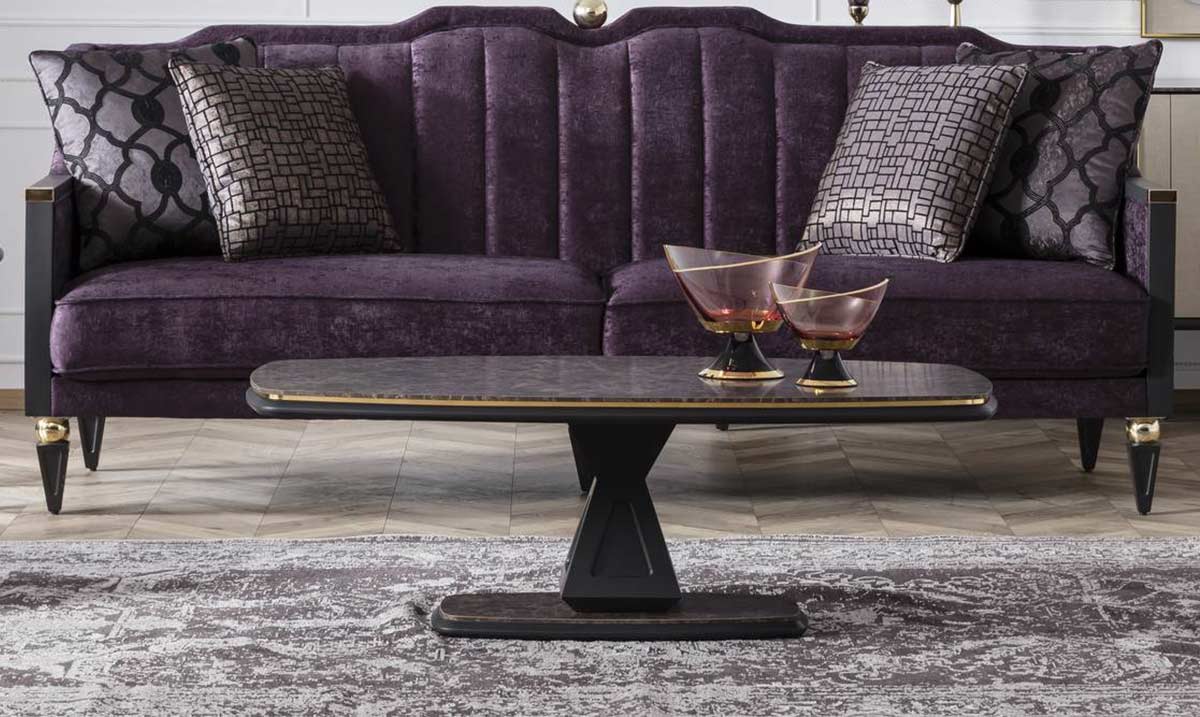 Lüx Wooden Leg Coffee Table