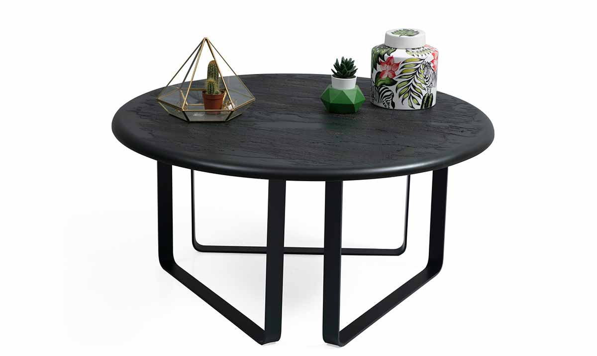 Mondo Coffee Table (Metal Leg)